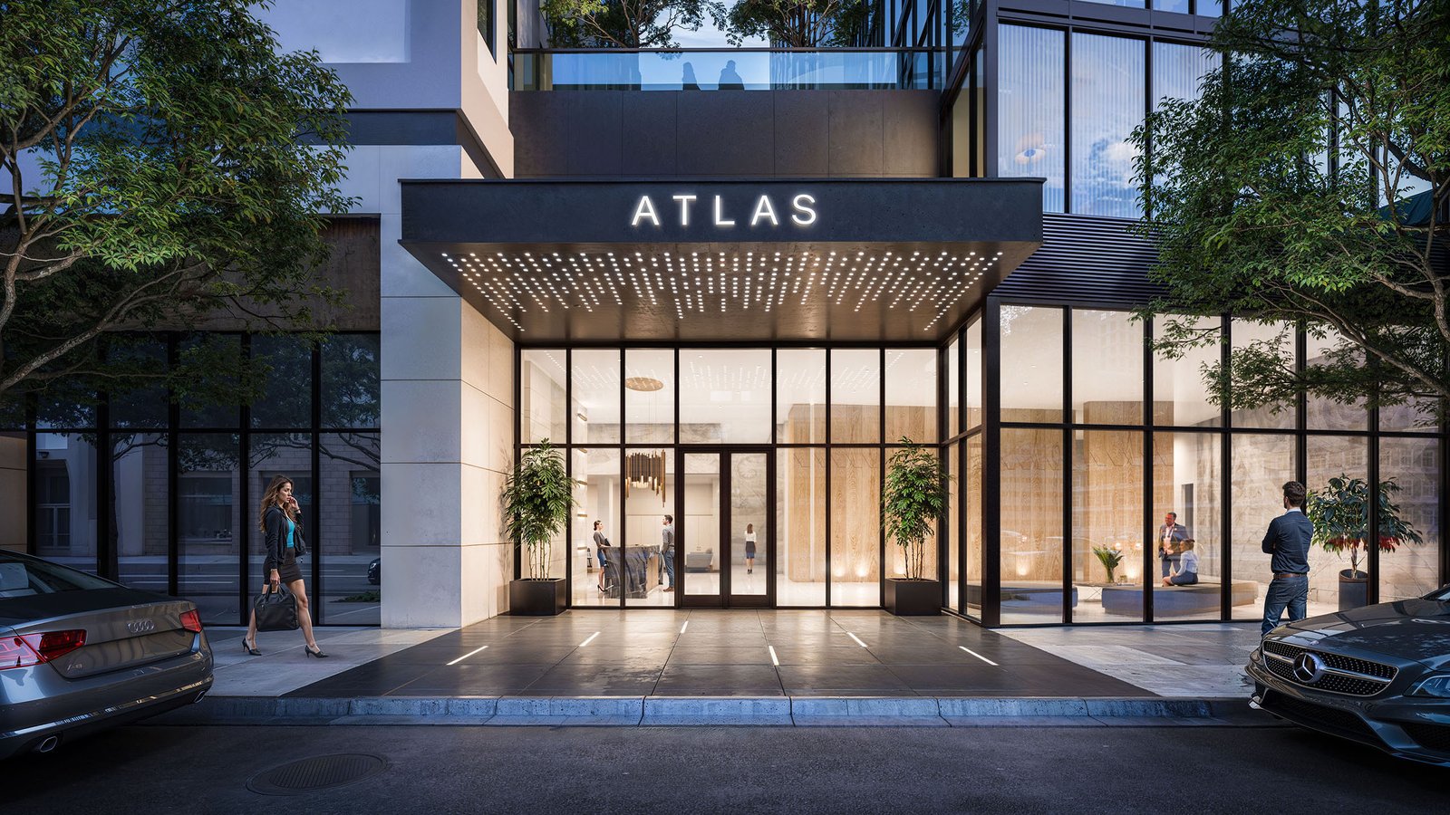 Atlas architectural visualization by ARTMOUNT