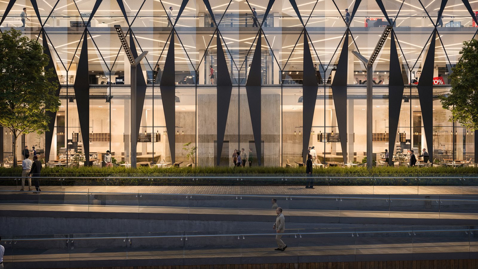 Emporium architectural visualization by ARTMOUNT