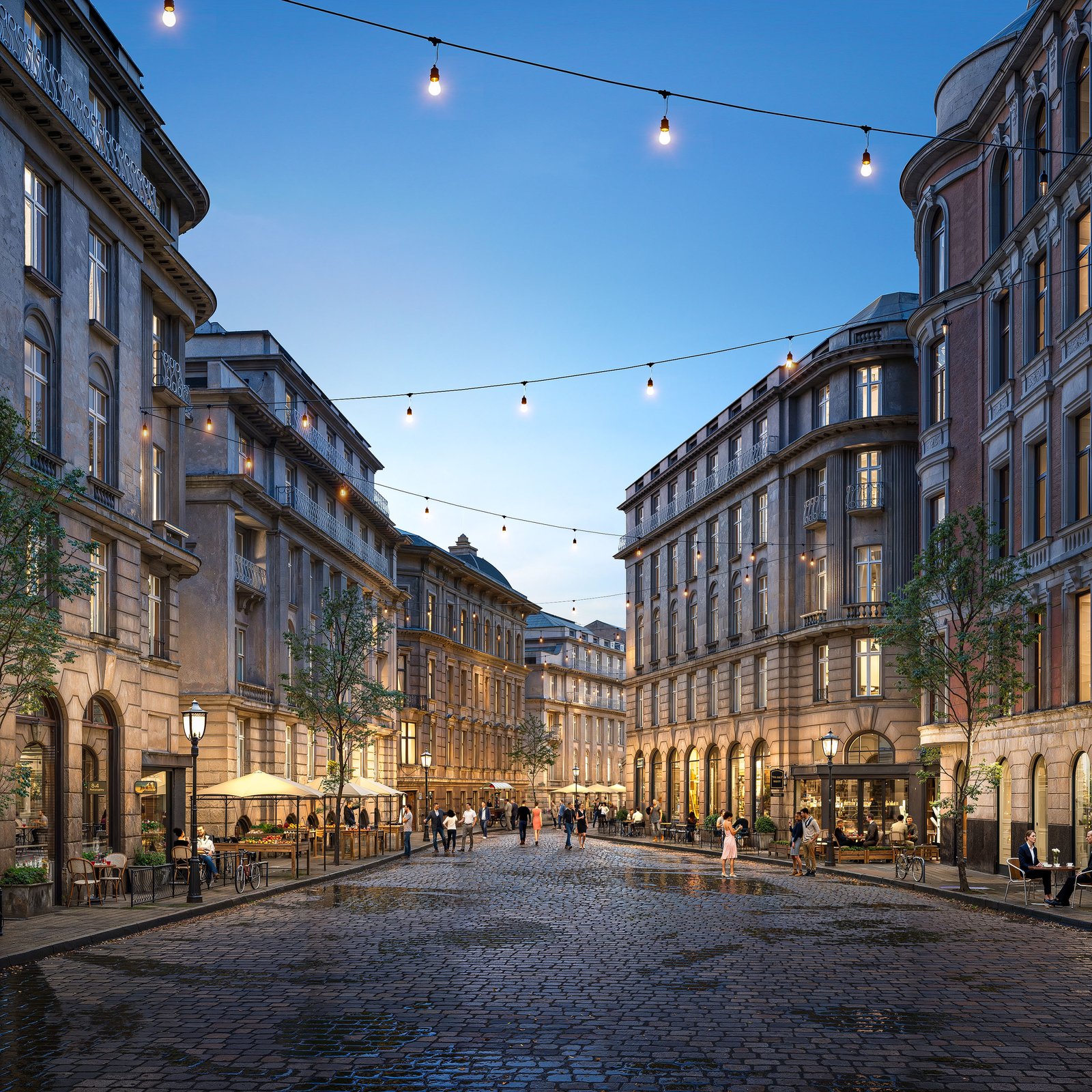 Montmartre architectural visualization by ARTMOUNT
