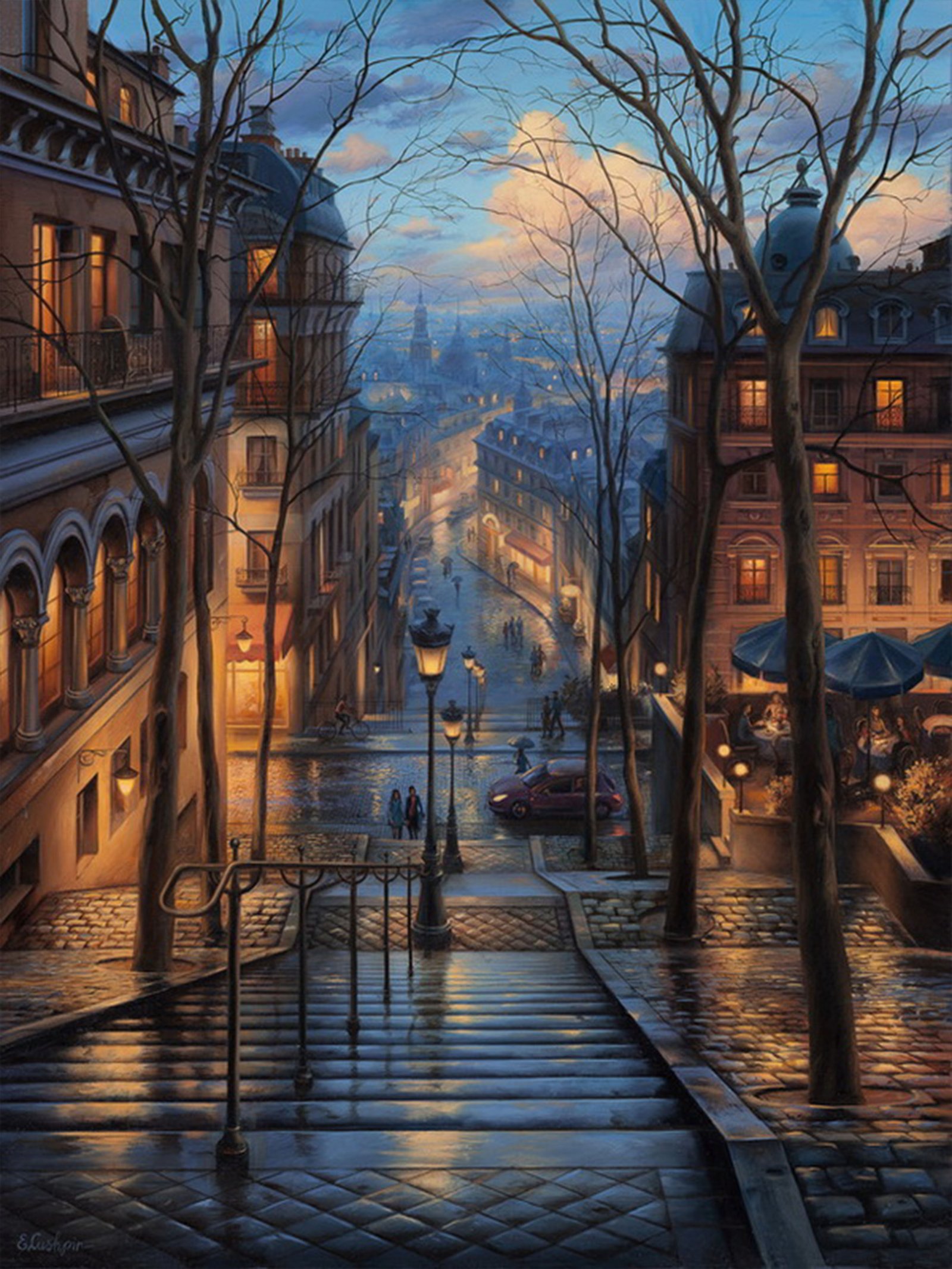 Montmartre architectural visualization by ARTMOUNT