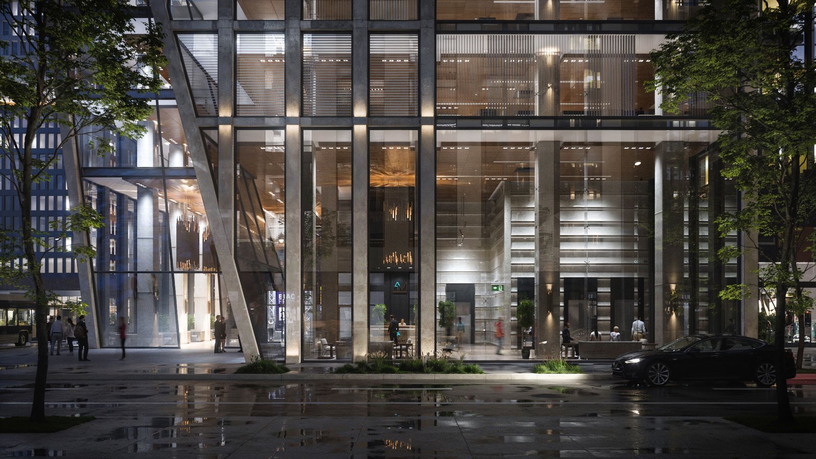 NYC Tower architectural visualization by ARTMOUNT