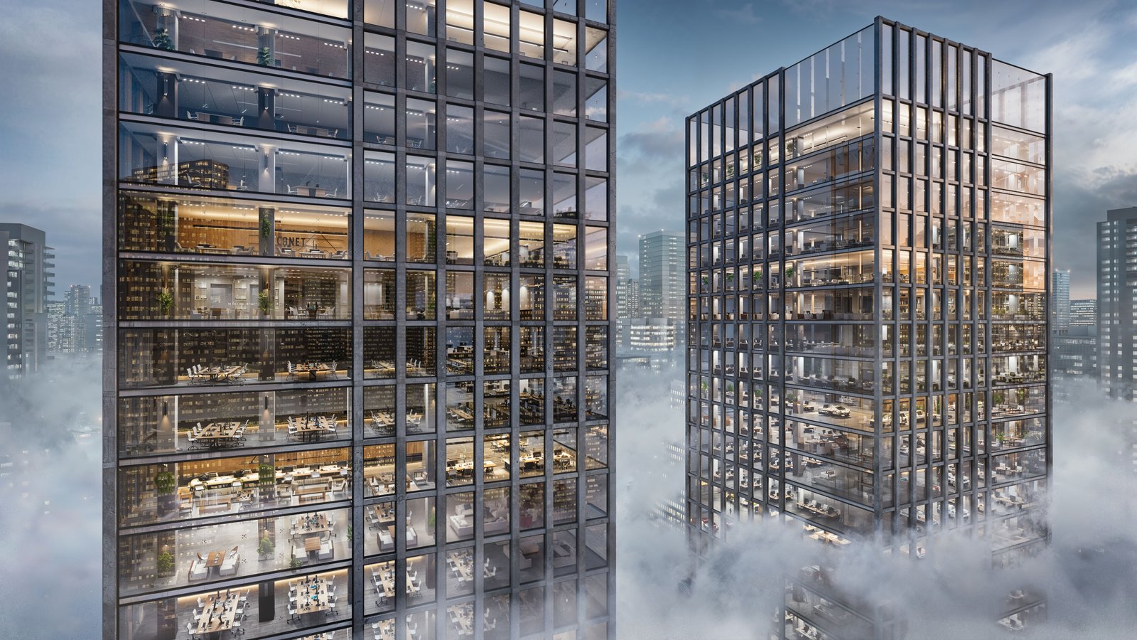 NYC Tower architectural visualization by ARTMOUNT