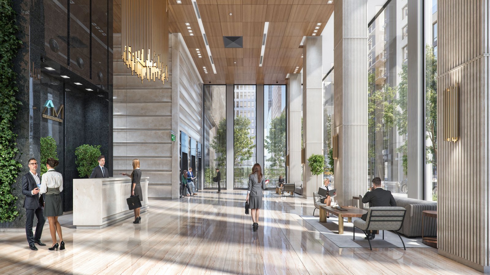 NYC Tower architectural visualization by ARTMOUNT