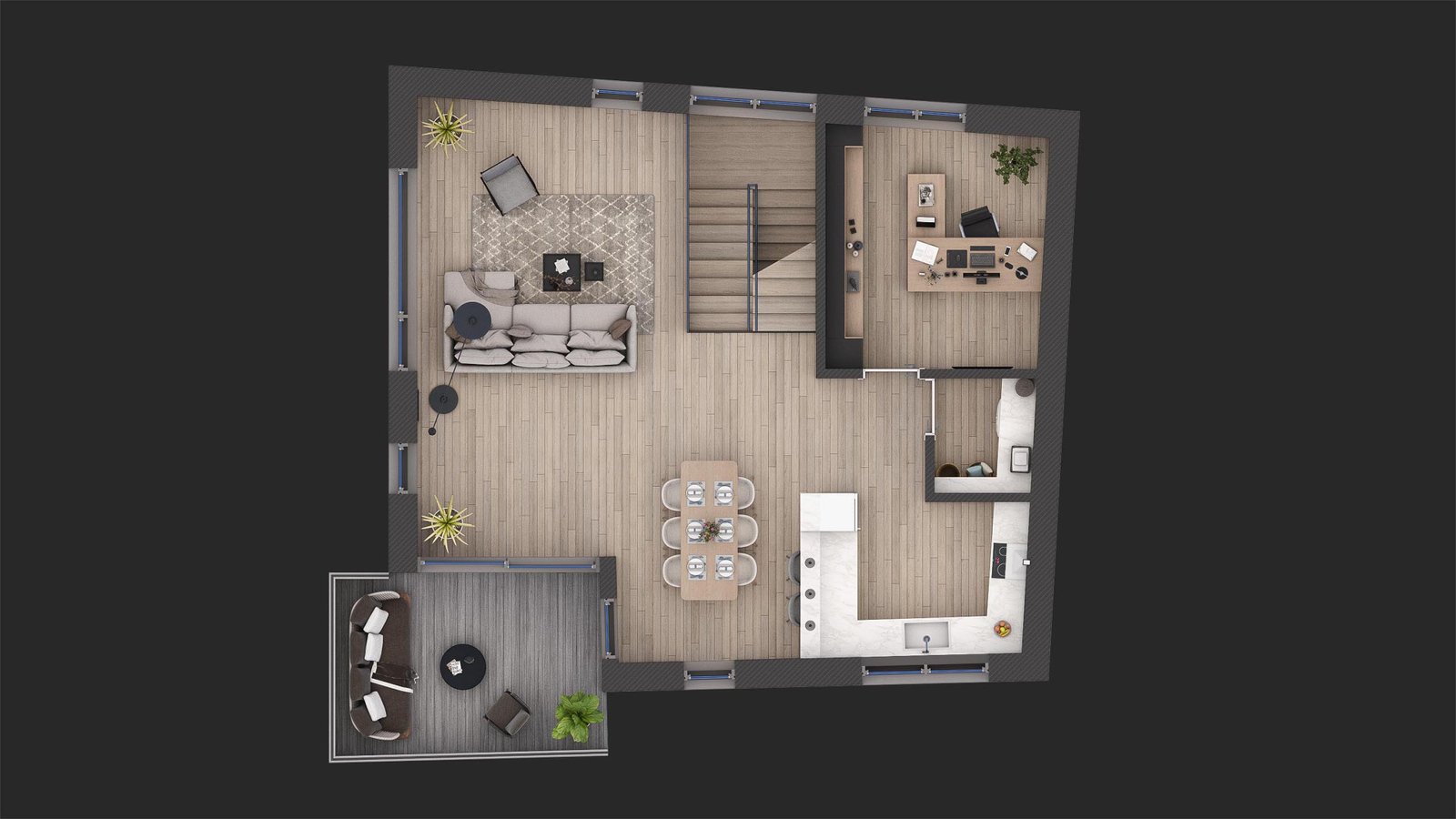 PRI Floorplans architectural visualization by ARTMOUNT
