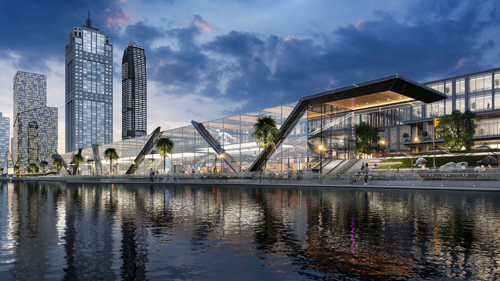 UNO Museum architectural visualization by ARTMOUNT
